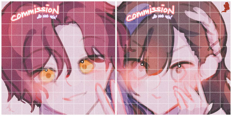 do not use, commissioned art